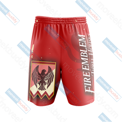 Fire Emblem - The Black Eagles 3D Beach Shorts   