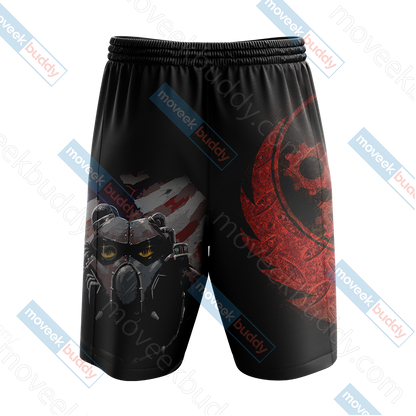 Fallout Brotherhood Of Steel New Unisex Beach Shorts   