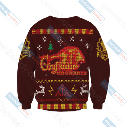 Harry Potter - Brave Like A Gryffindor Winter Style Unisex 3D T-shirt   