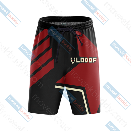 Borderlands Vladof 3D Beach Shorts   