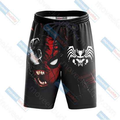 Spider-Man and Venom Unisex 3D T-shirt   