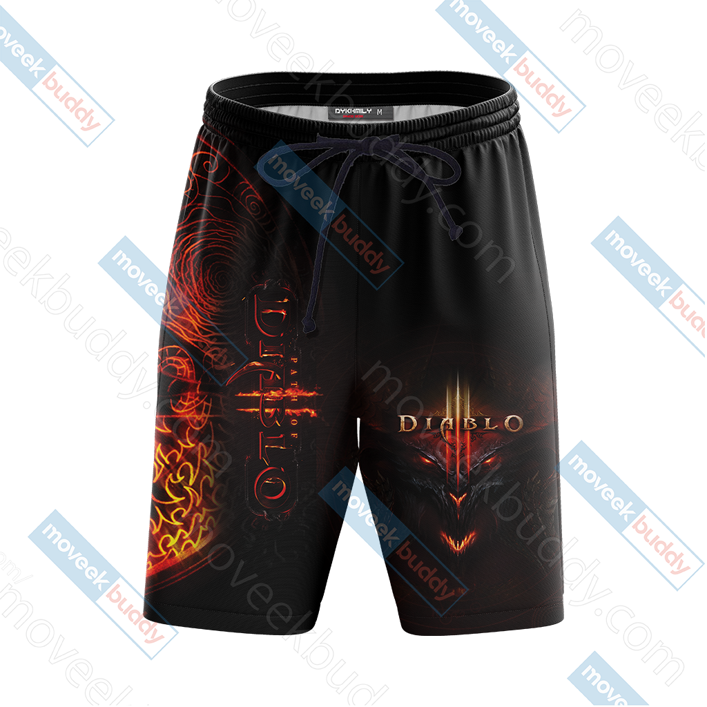 Diablo III New Beach Shorts   