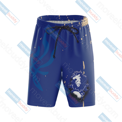 Fire Emblem - The Blue Lions 3D Beach Shorts   
