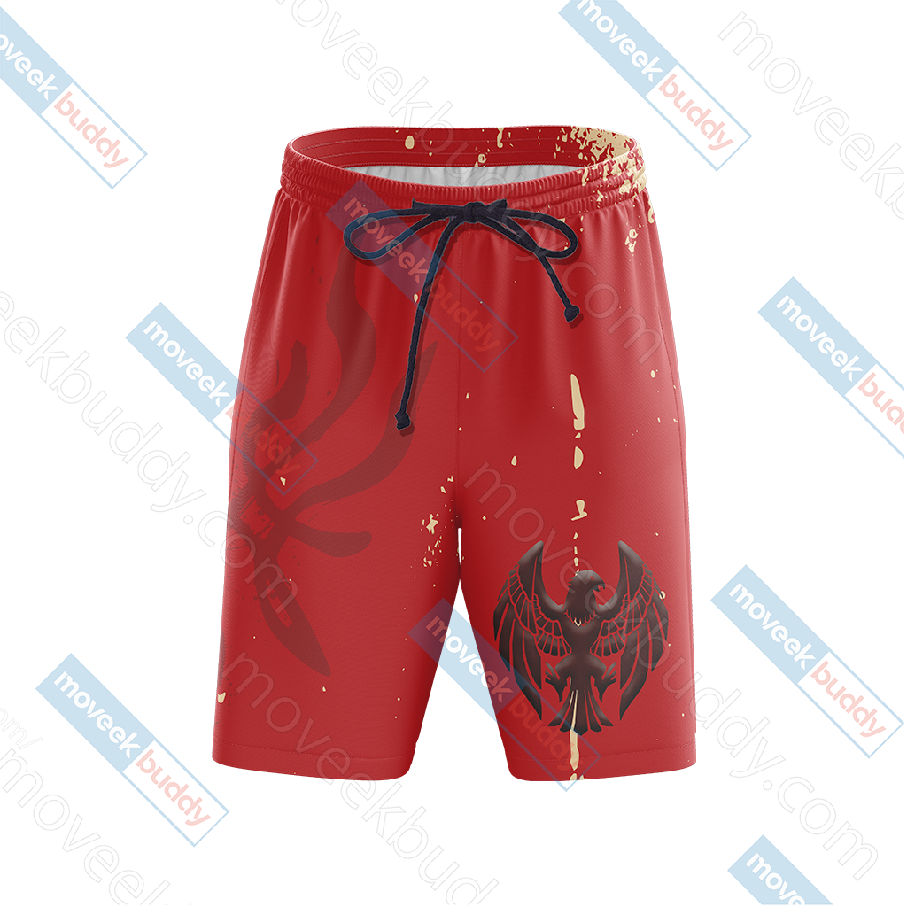 Fire Emblem - The Black Eagles 3D Beach Shorts   