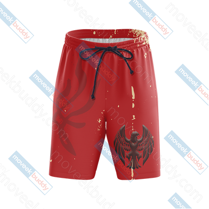Fire Emblem - The Black Eagles 3D Beach Shorts   