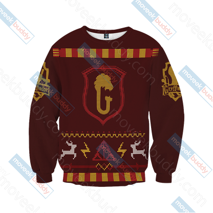 Harry Potter - Brave Like A Gryffindor Winter Style Unisex 3D T-shirt   