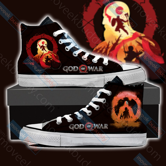 God Of War New High Top Shoes SIZE 29