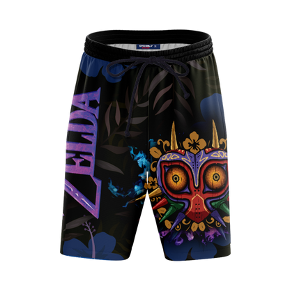 The legend of Zelda: Majora's Mask Beach Shorts   
