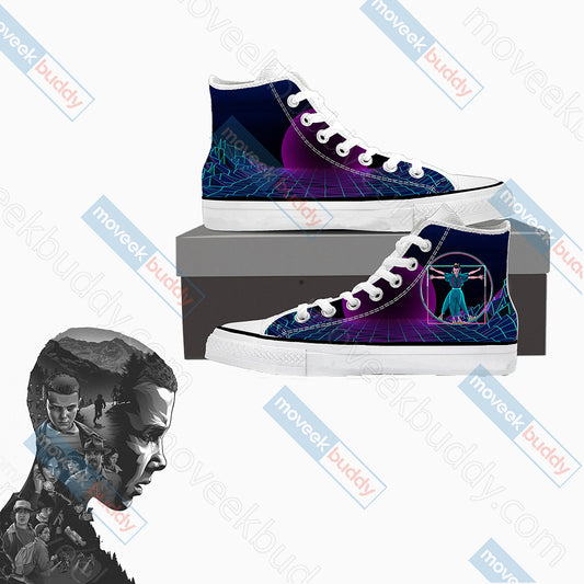 Stranger Things High Top Shoes SIZE 29