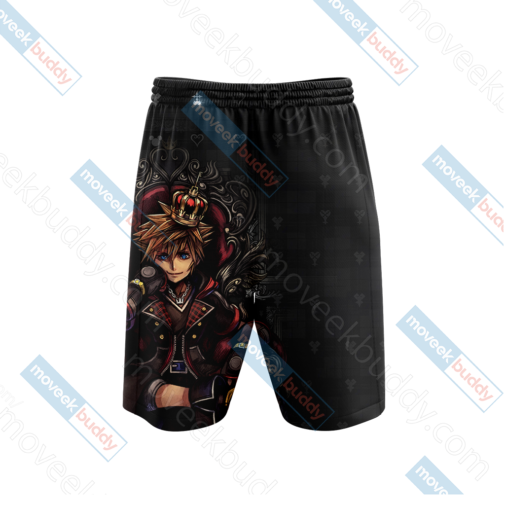 Kingdom Hearts - Sora 3D Beach Shorts   