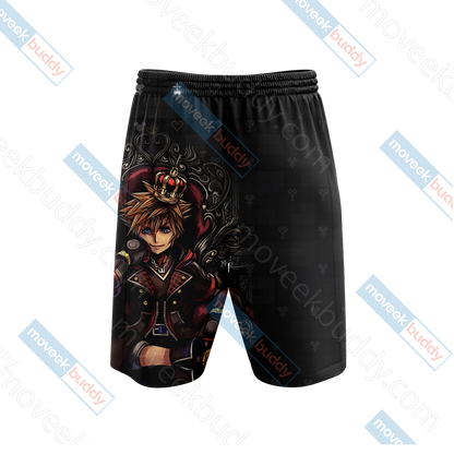 Kingdom Hearts - Sora 3D Beach Shorts   