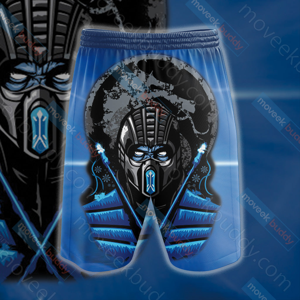 Mortal Kombat Subzero New Look 3D Beach Shorts   