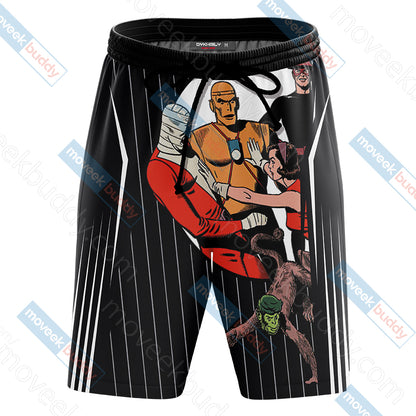 Doom Patrol Beach Shorts   
