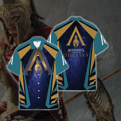 Assassin's Creed Odyssey Unisex 3D T-shirt Hawaiian Shirt S 