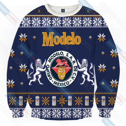 Modelo Version 1 Knitting Style Unisex 3D Sweater   