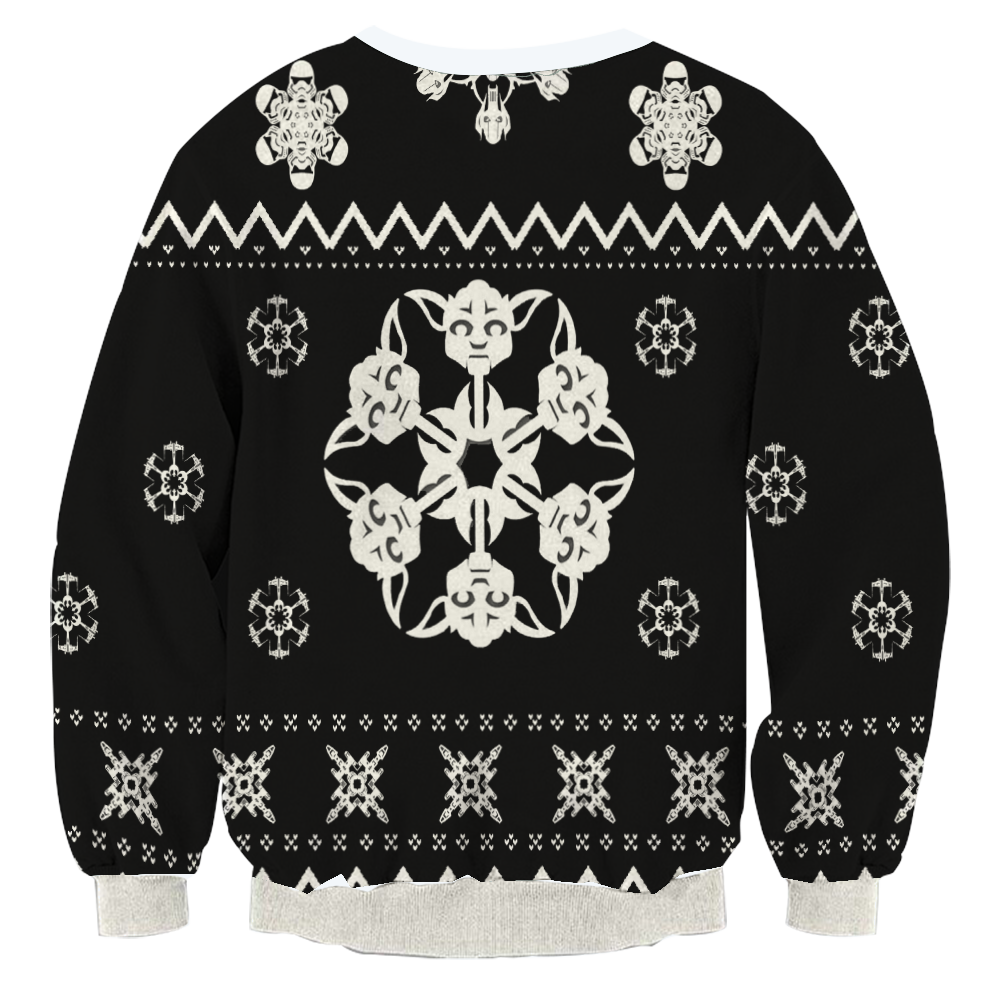 Star Wars Snow Flake Unisex 3D Sweater   