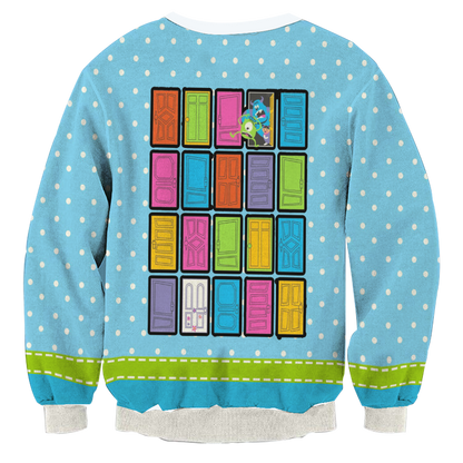 Monsters, Inc. Unisex 3D Sweater   