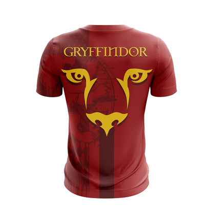 Quidditch Gryffindor Harry Potter Unisex 3D T-shirt   