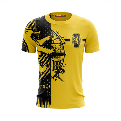 Quidditch Hufflepuff Harry Potter Unisex 3D T-shirt   