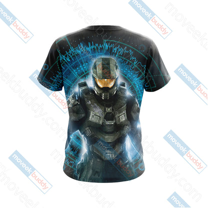 Halo - Futuristic Unisex 3D T-shirt   