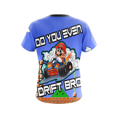 Mario Drift Unisex 3D T-shirt   