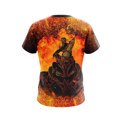 Naruto and Sage frog Unisex 3D T-shirt   