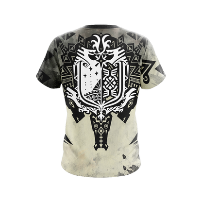 Monster Hunter World Logo Unisex 3D T-shirt   