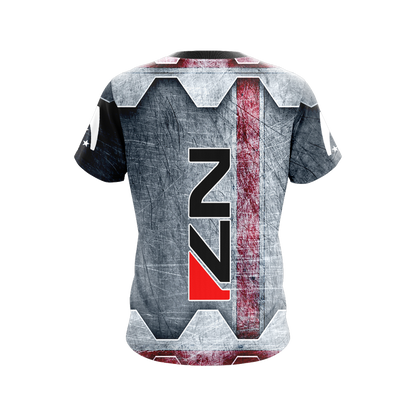 Mass Effect - N7 New Look Unisex 3D T-shirt   