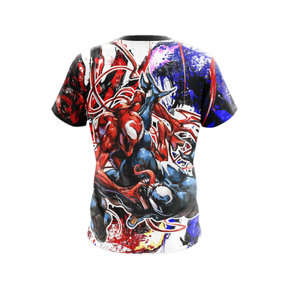 Venom and Carnage Unisex 3D T-shirt   