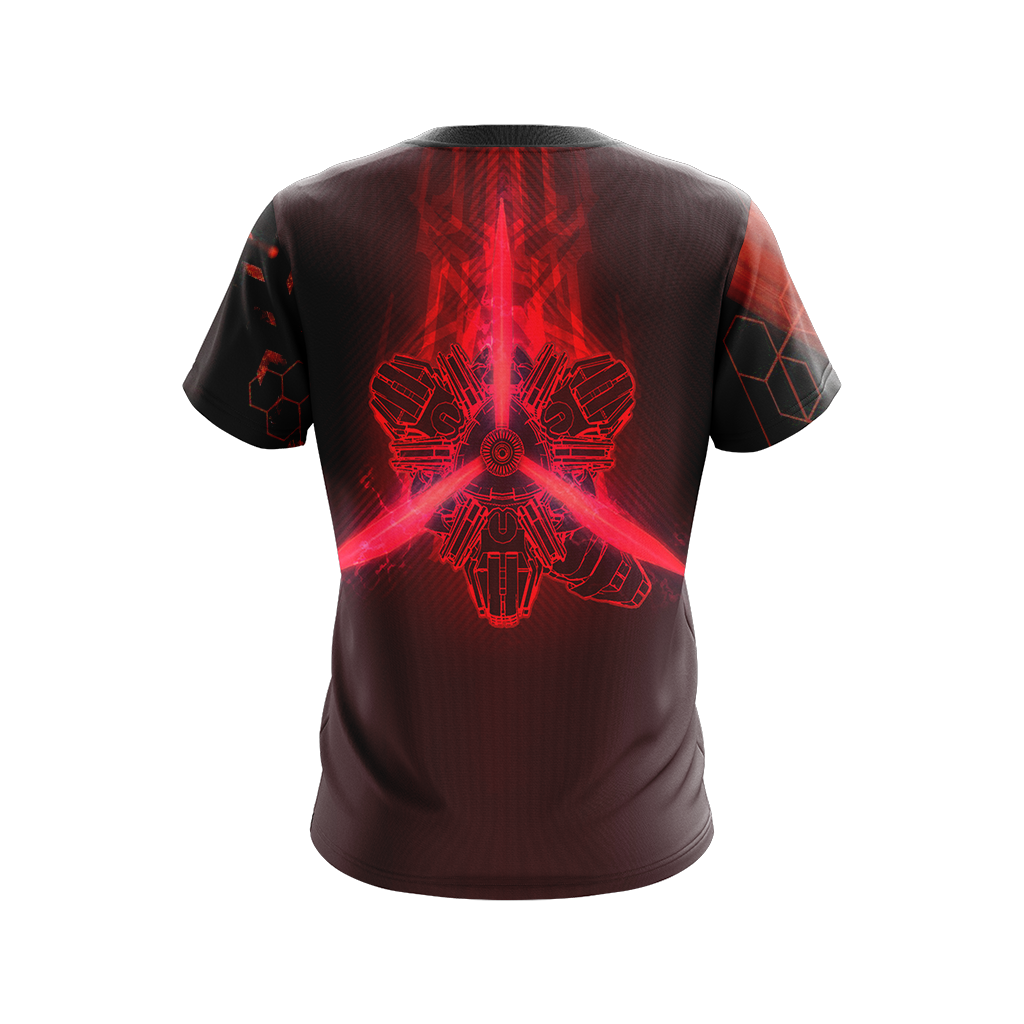 Halo Wars 2 Banished Logo Unisex 3D T-shirt   