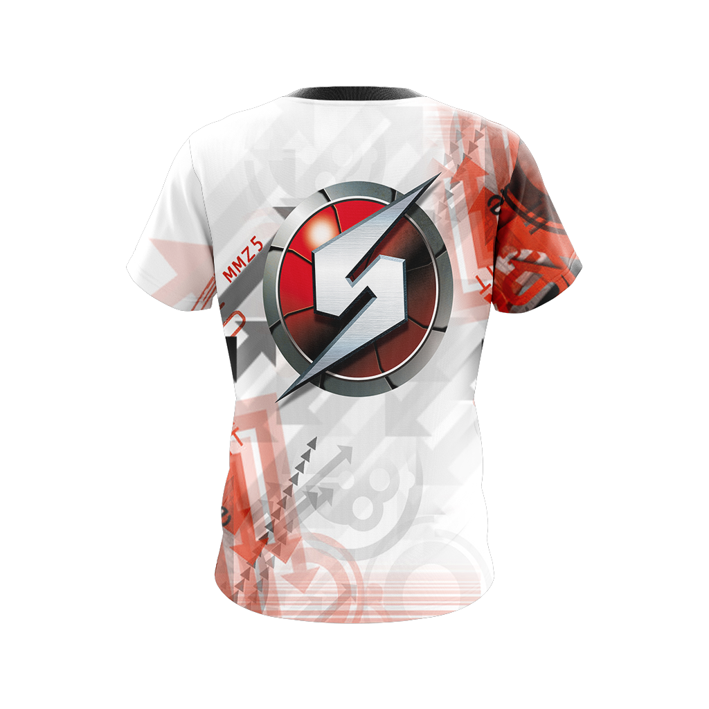 Metroid - Samus Version Logo Unisex 3D T-shirt   