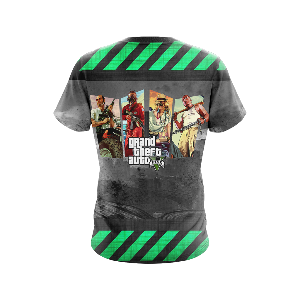 Grand Theft Auto V New Style Unisex 3D T-shirt   