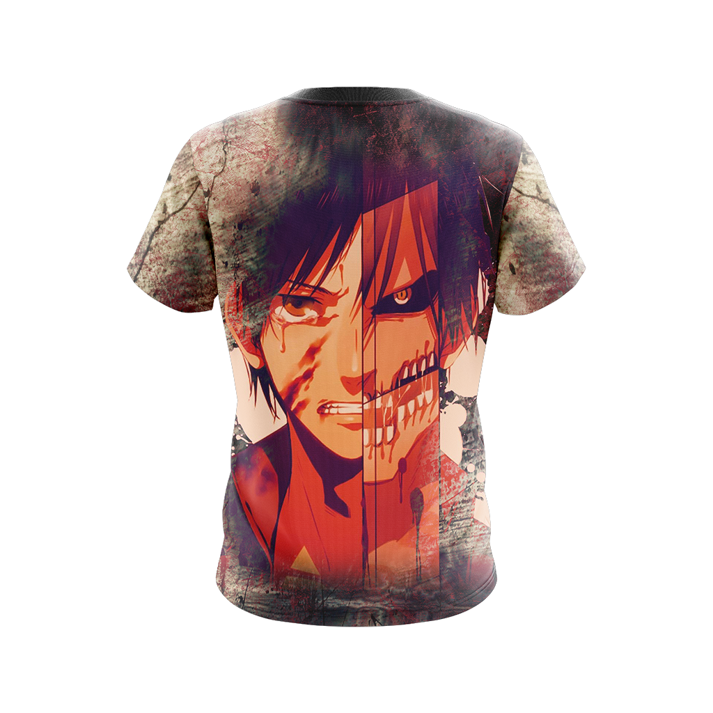 Attack on Titan - Eren Unisex 3D T-shirt   