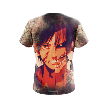 Attack on Titan - Eren Unisex 3D T-shirt   