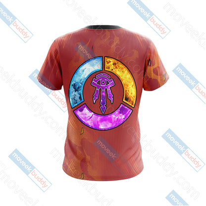 World Of Warcraft - Arcane Mage New Unisex 3D T-shirt   