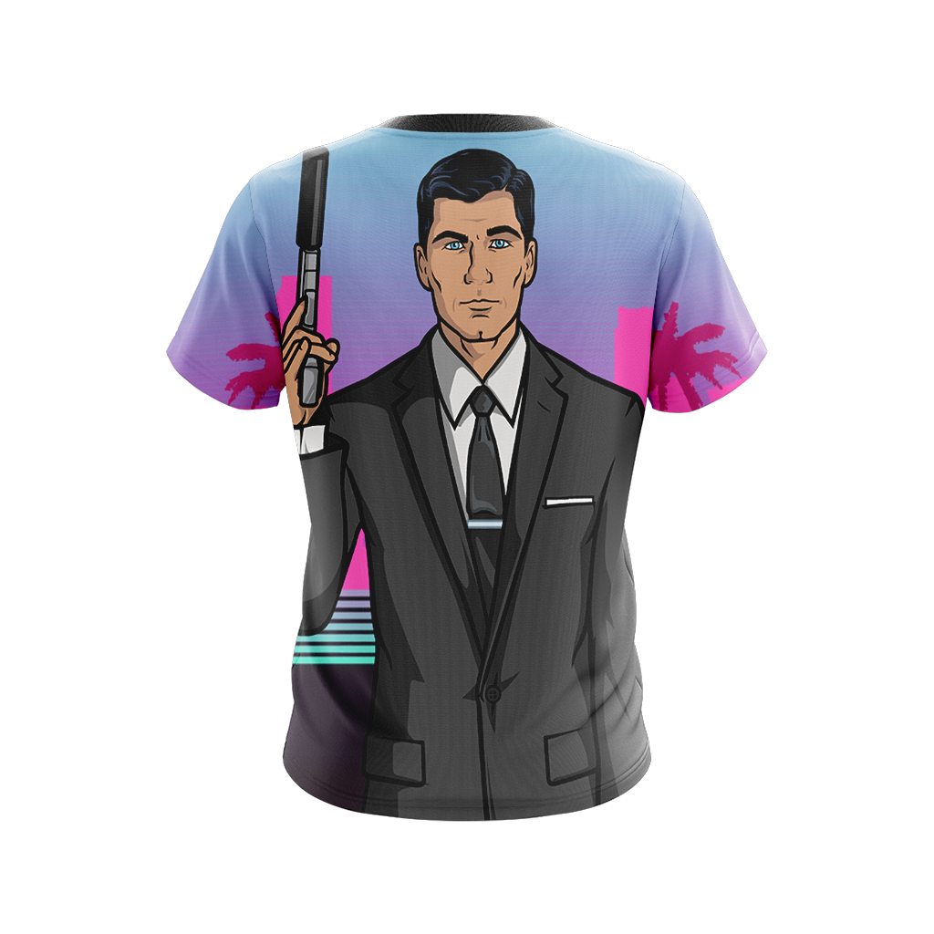 Archer (TV series) Unisex 3D T-shirt   
