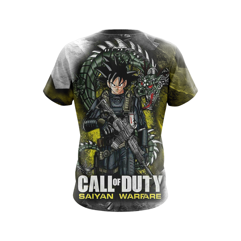 Call of Duty Game - Goku Unisex 3D T-shirt   