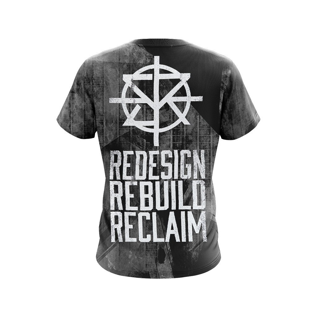 Seth Rollins - Redesign Rebuild Reclaim Unisex 3D T-shirt   