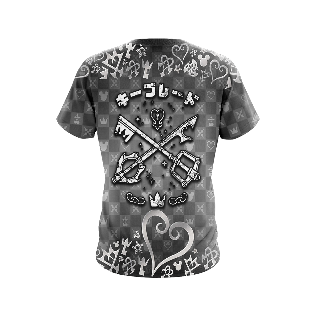 Kingdom Hearts - Keyblade Unisex 3D T-shirt   