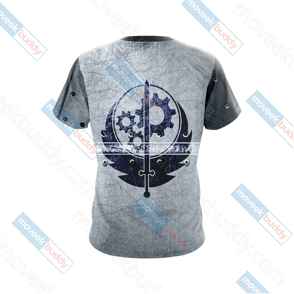 Fallout 4 - Brotherhood of steel Unisex 3D T-shirt   