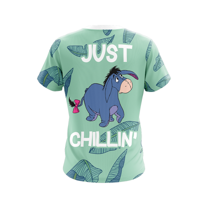 Eeyore Just Chillin Style Unisex 3D T-shirt   