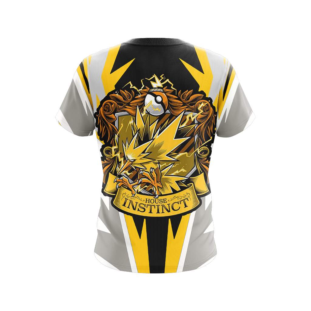 Pokemon - House Instinct Unisex 3D T-shirt   