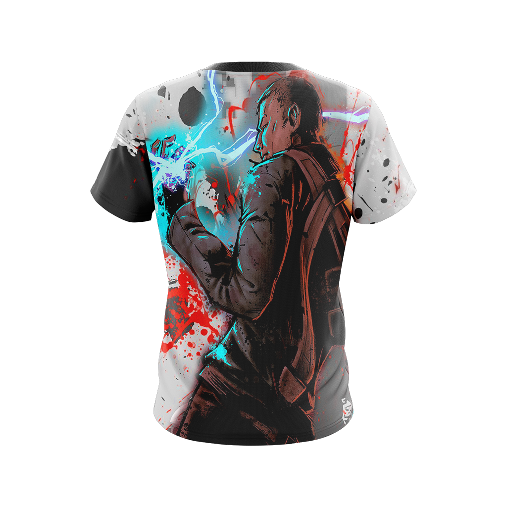Infamous: Bad Karma Unisex 3D T-shirt   