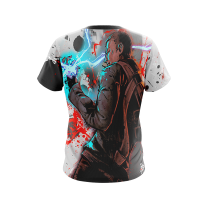 Infamous: Bad Karma Unisex 3D T-shirt   
