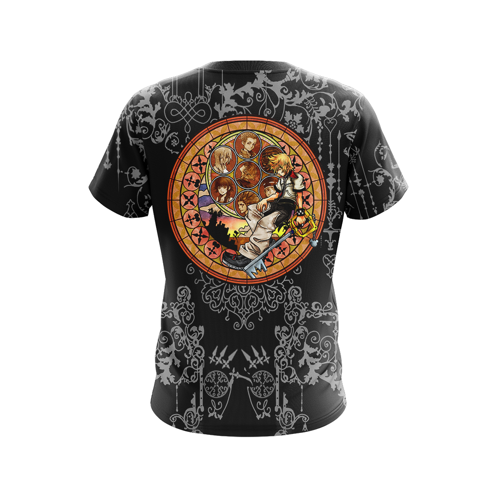 Kindom Hearts Unisex 3D T-shirt   