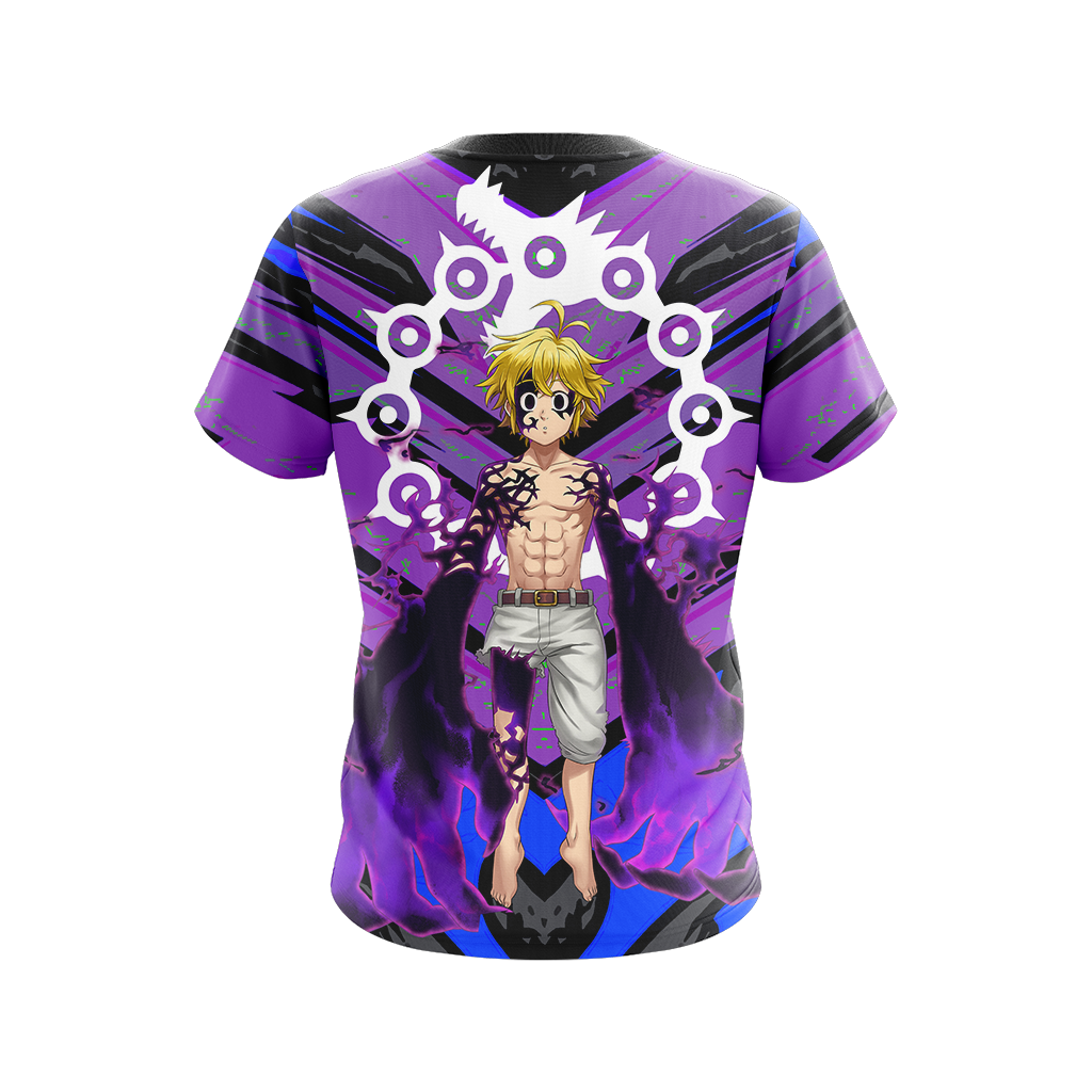 The Seven Deadly Sins - Meliodas Unisex 3D T-shirt   