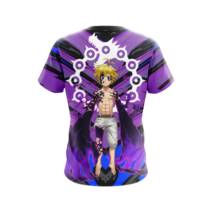 The Seven Deadly Sins - Meliodas Unisex 3D T-shirt   