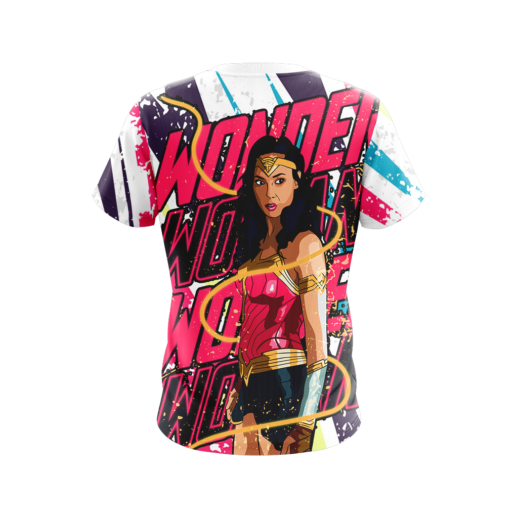 Wonder Woman New Unisex 3D T-shirt   