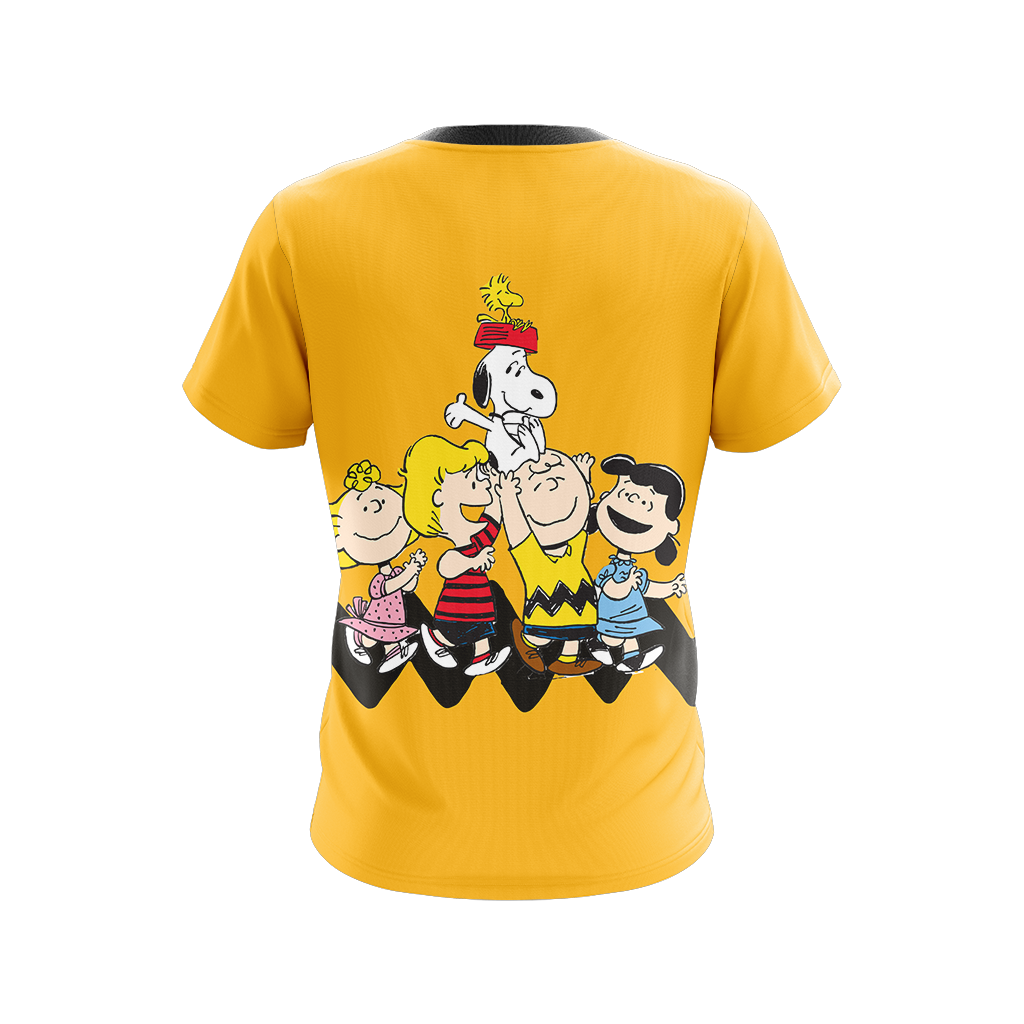Peanuts Character  Unisex 3D T-shirt   