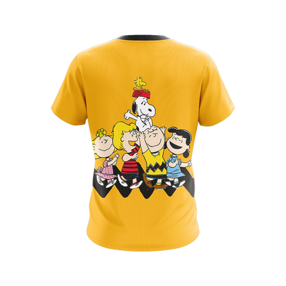 Peanuts Character  Unisex 3D T-shirt   